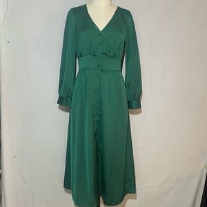 J Crew Midi Dress - Size 2